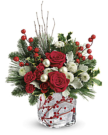 Teleflora\'s Winterberry Kisses Bouquet