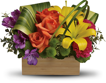 Teleflora\'s Shades Of Brilliance Bouquet